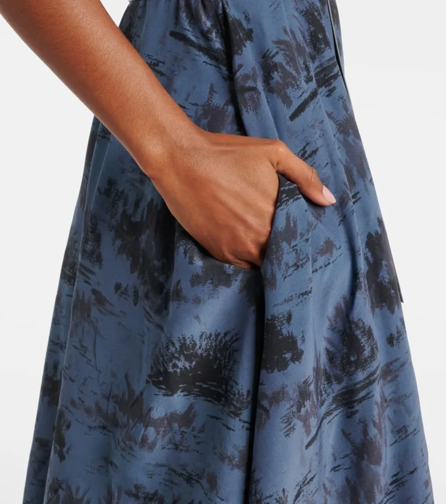 Altuzarra Kiera printed silk midi dress