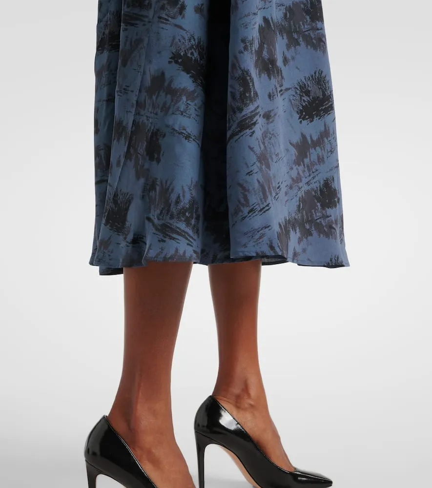 Altuzarra Kiera printed silk midi dress