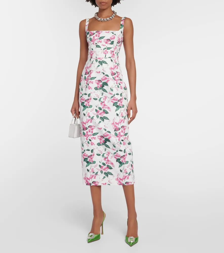 Emilia Wickstead Martel cotton midi dress