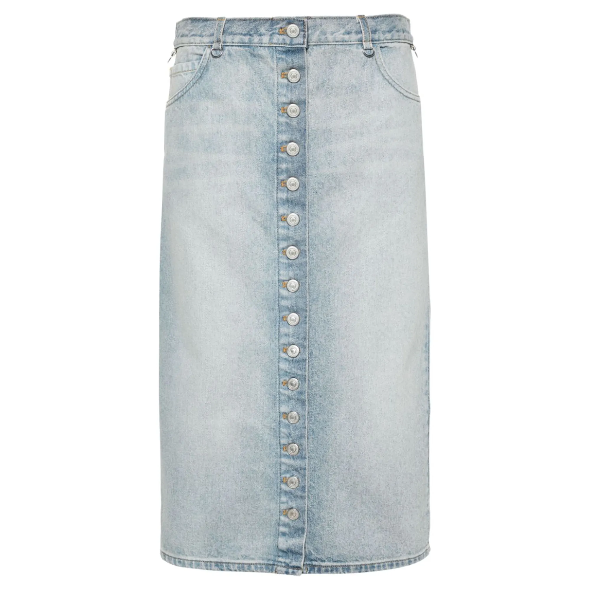 Multiflex Blue Denim Skirt