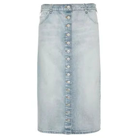 Multiflex Blue Denim Skirt