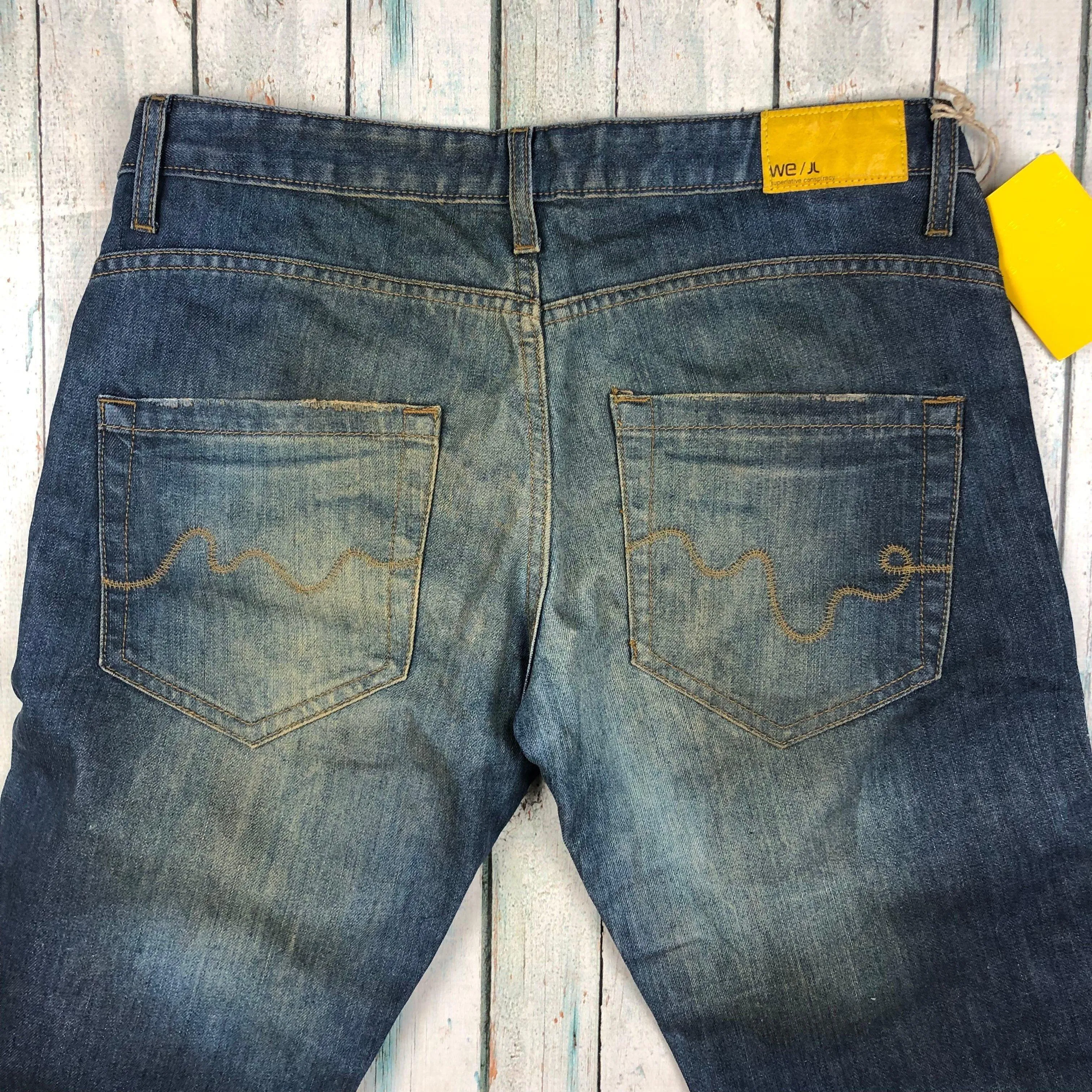 NWT - WEZC Superlative Conspiracy Ladies Relaxed Fit Jeans- Size 29