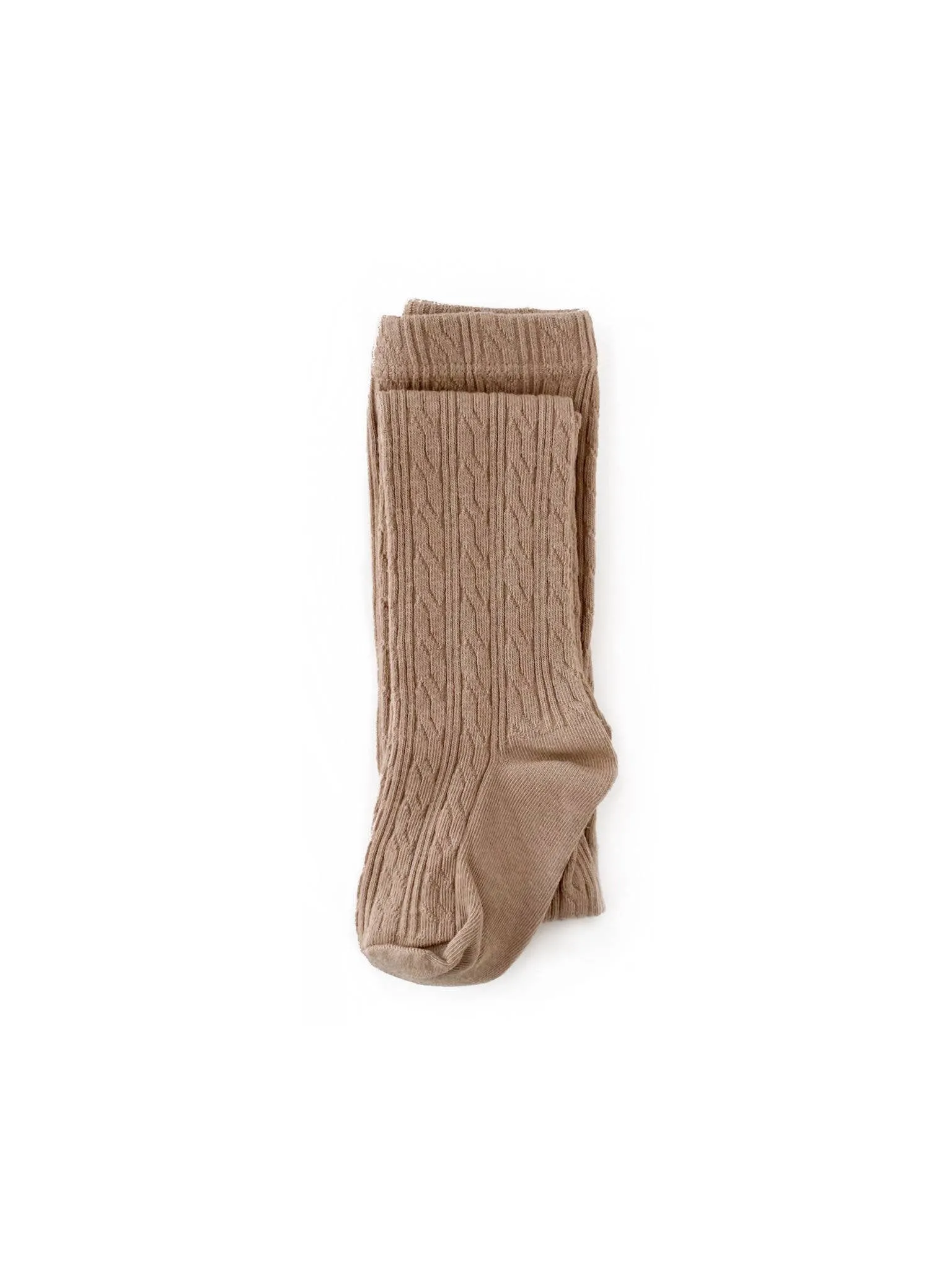 Oat Cable Knit Tights: 0 - 6 Months
