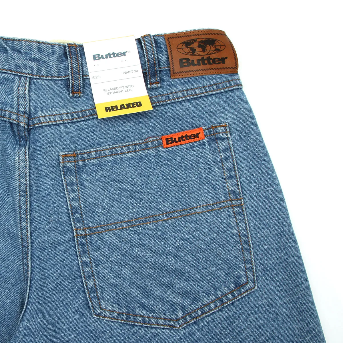 Relaxed Denim Jeans