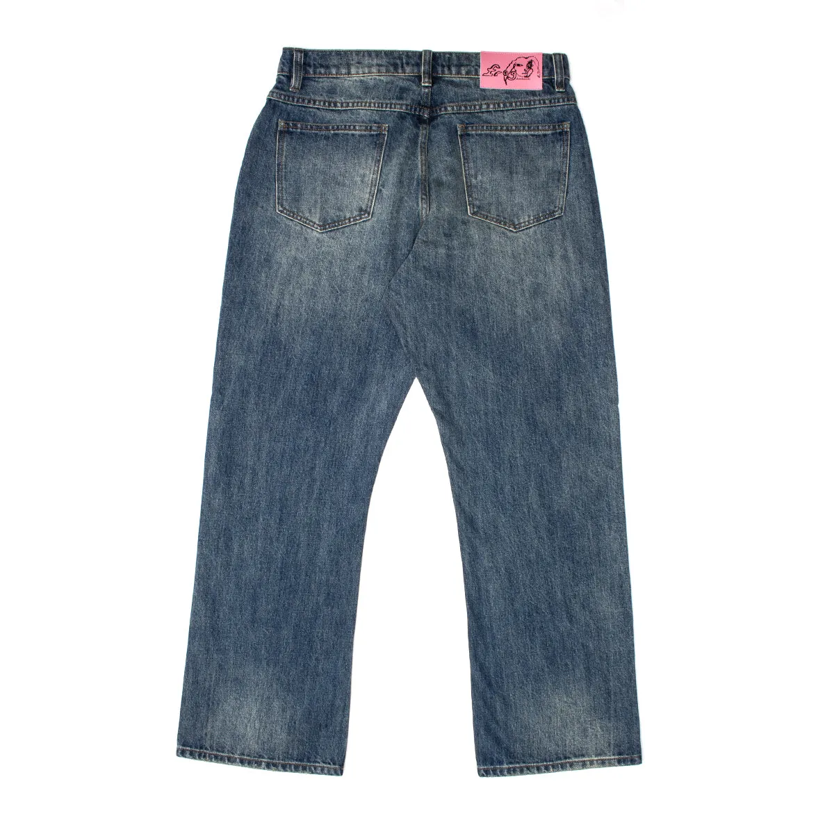 Relaxed Fit Bootcut Jeans
