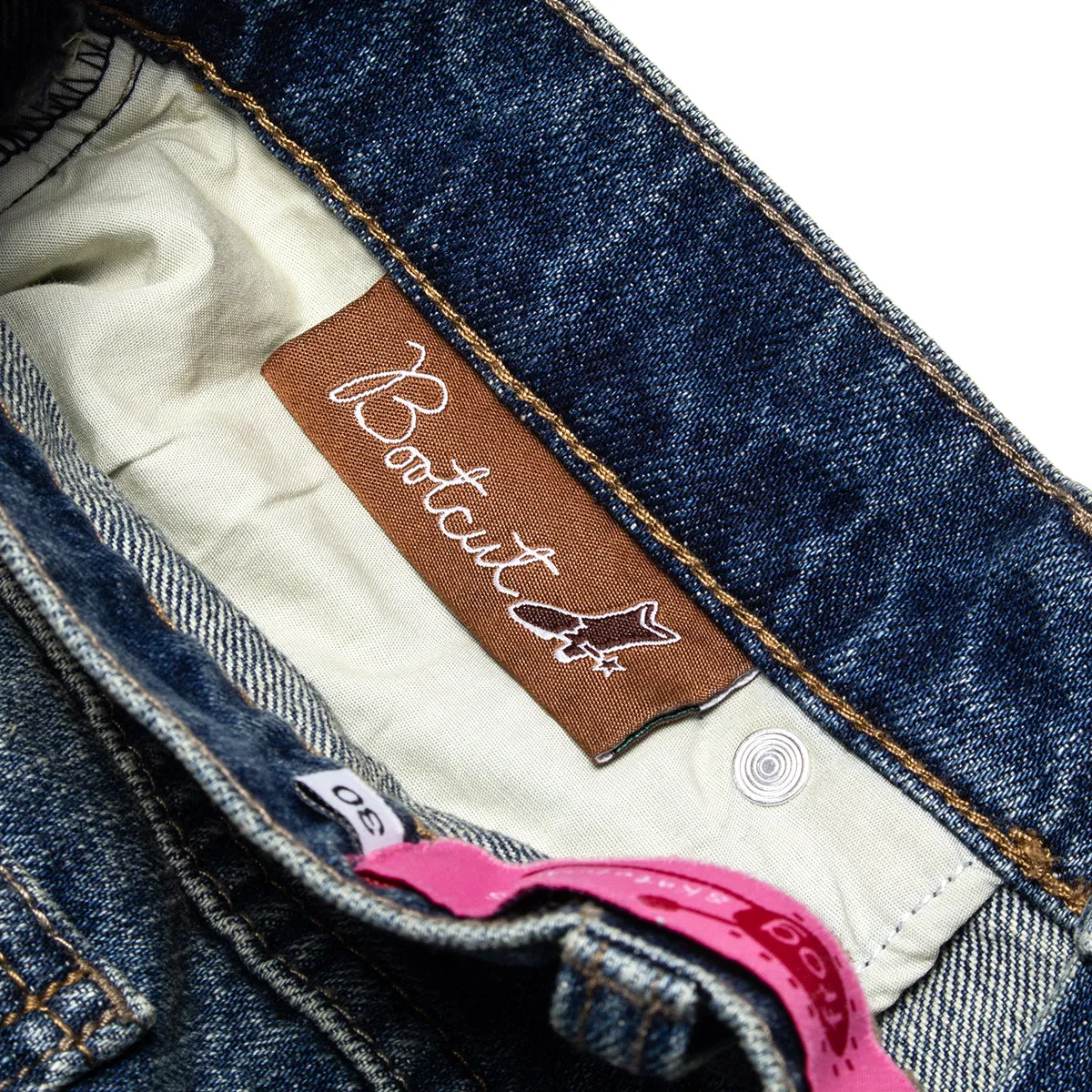 Relaxed Fit Bootcut Jeans