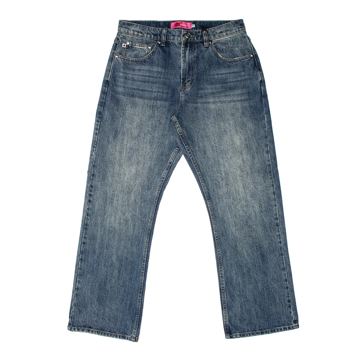 Relaxed Fit Bootcut Jeans