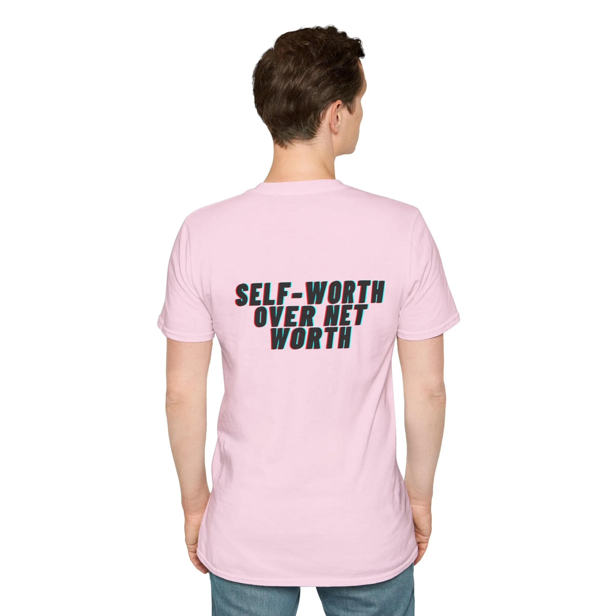Self-Worth Over Net Worth' Statement T Shirt - Unapologetic Apparel