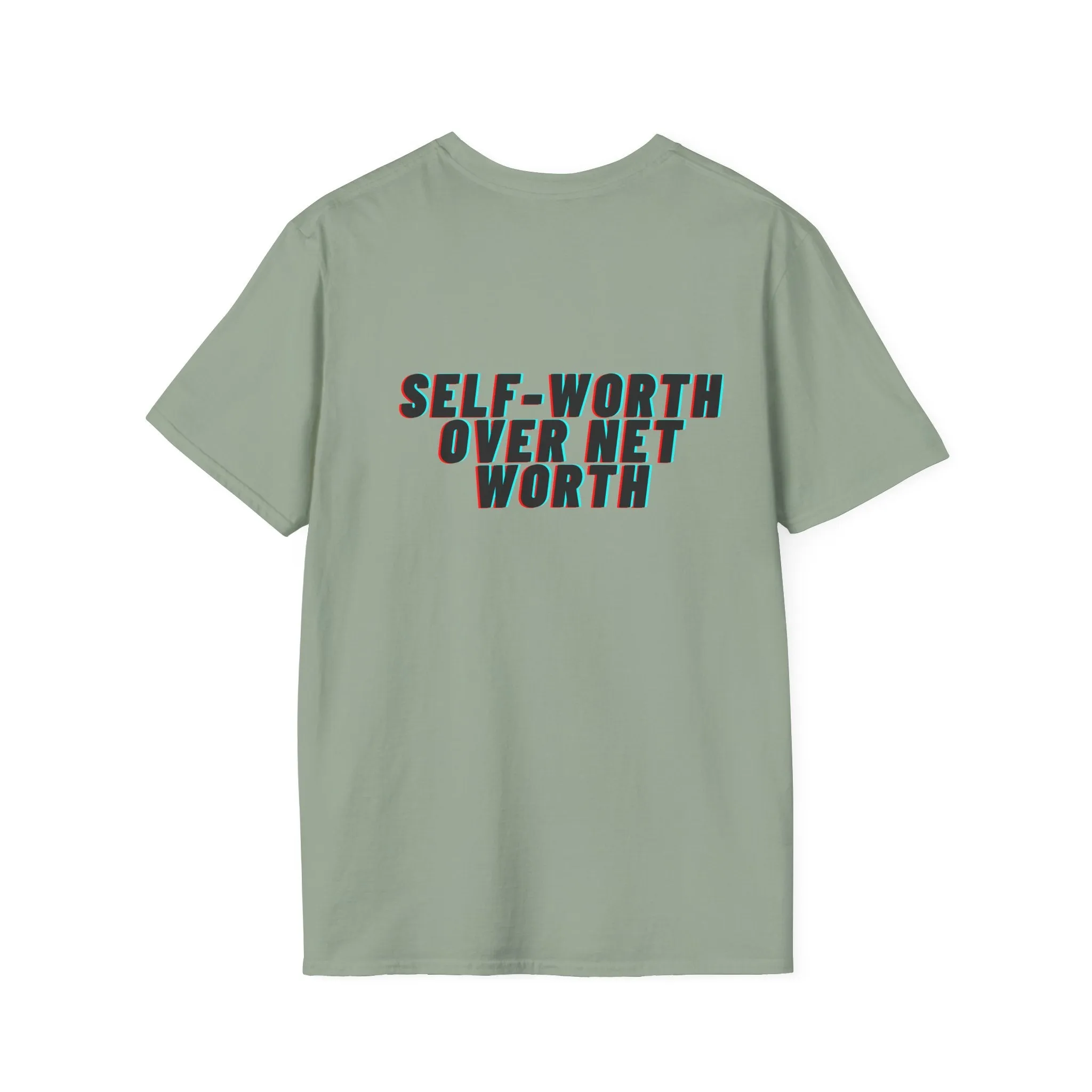 Self-Worth Over Net Worth' Statement T Shirt - Unapologetic Apparel