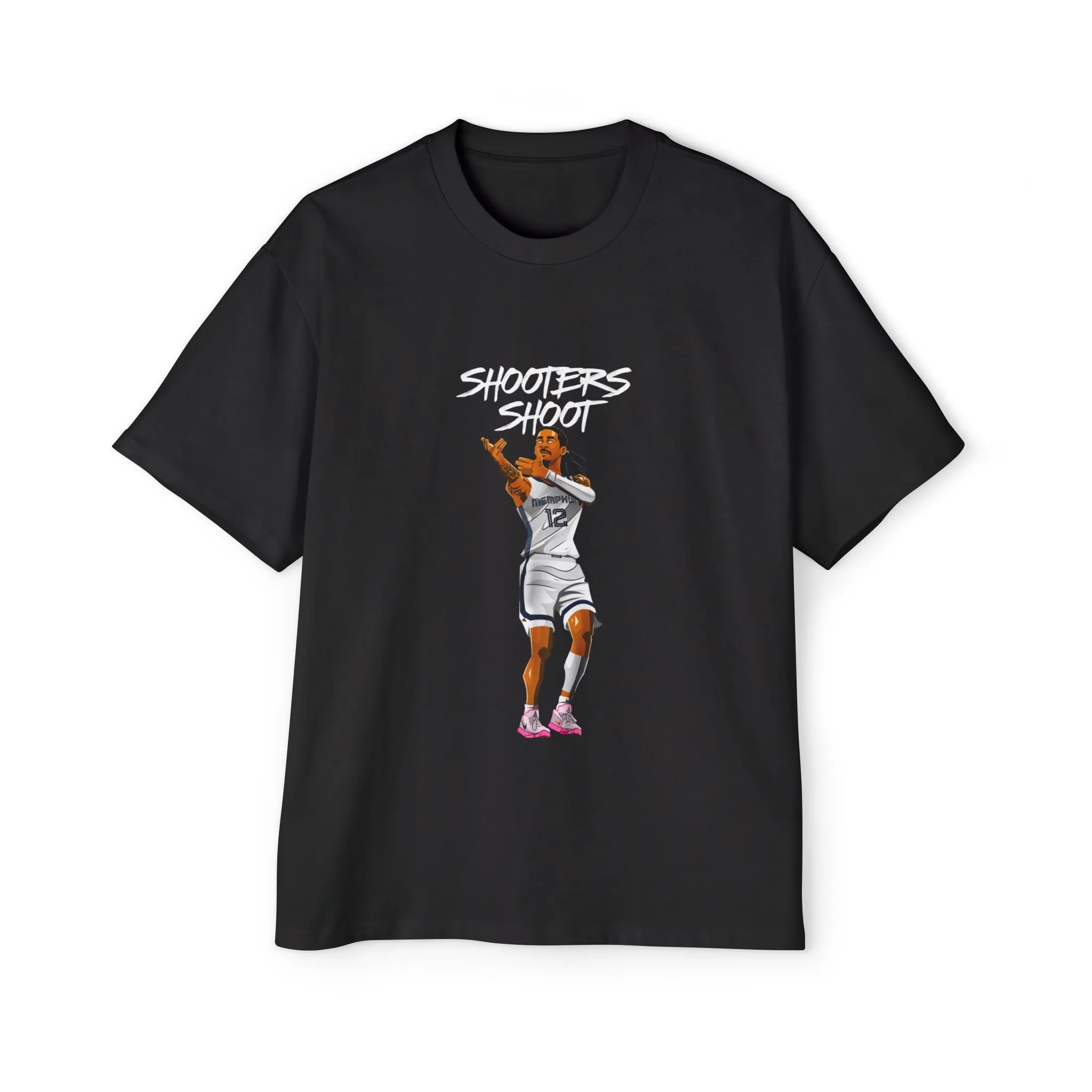 Shooters Shoot Oversized Heavy Tee
